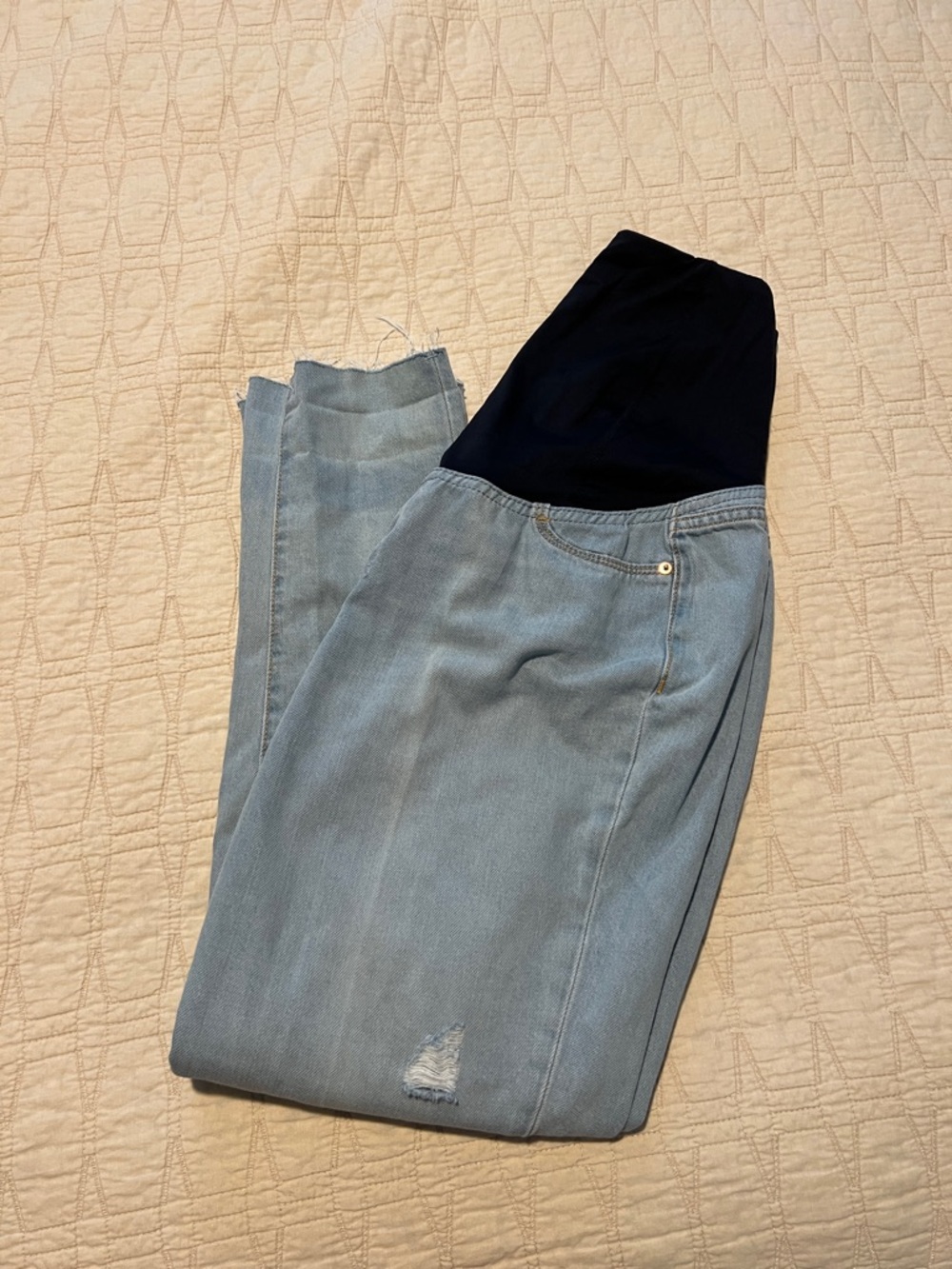 Maternity jeans size 2